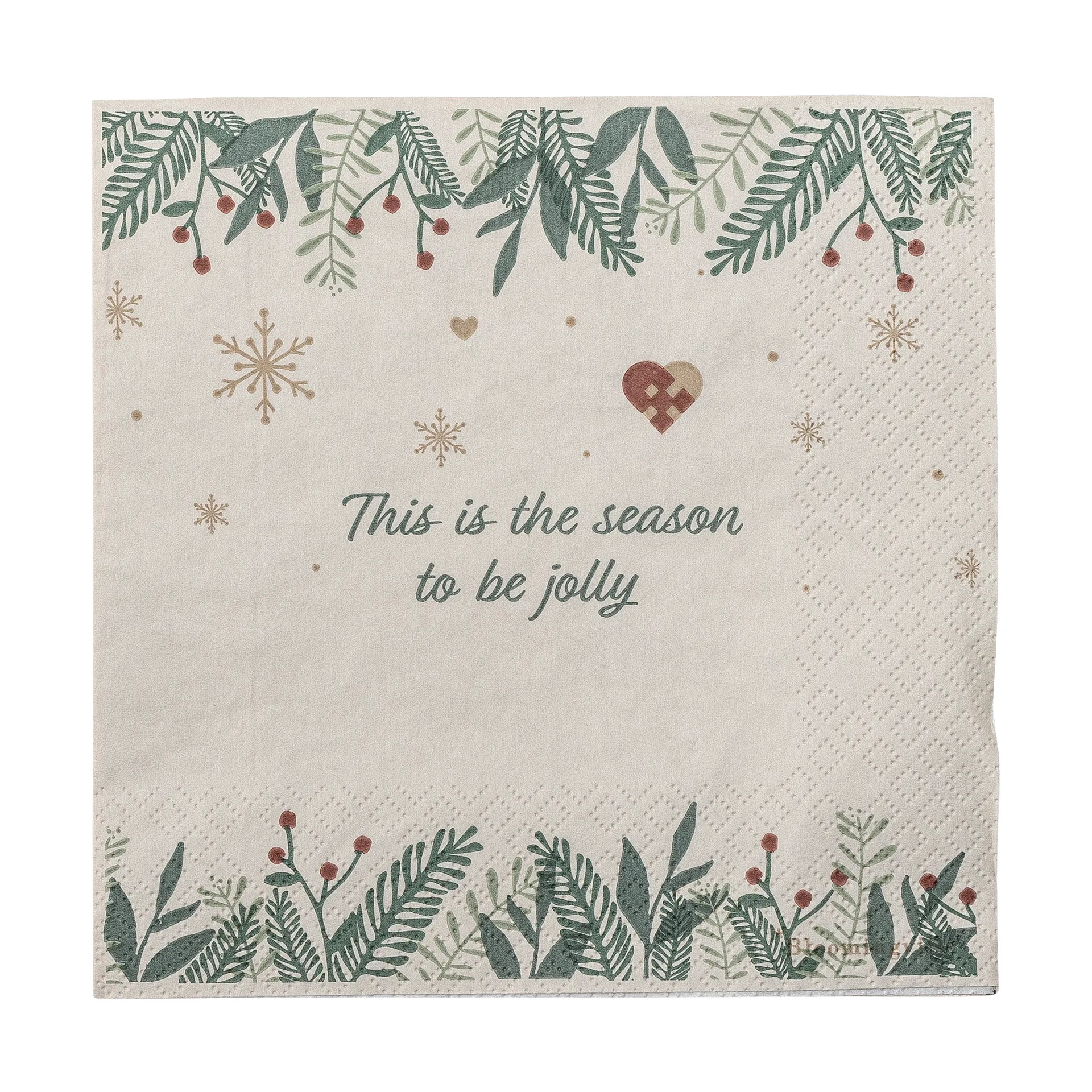 Serwetki papierowe Grazia 33x33 cm 20 sztuk, Multi Bloomingville