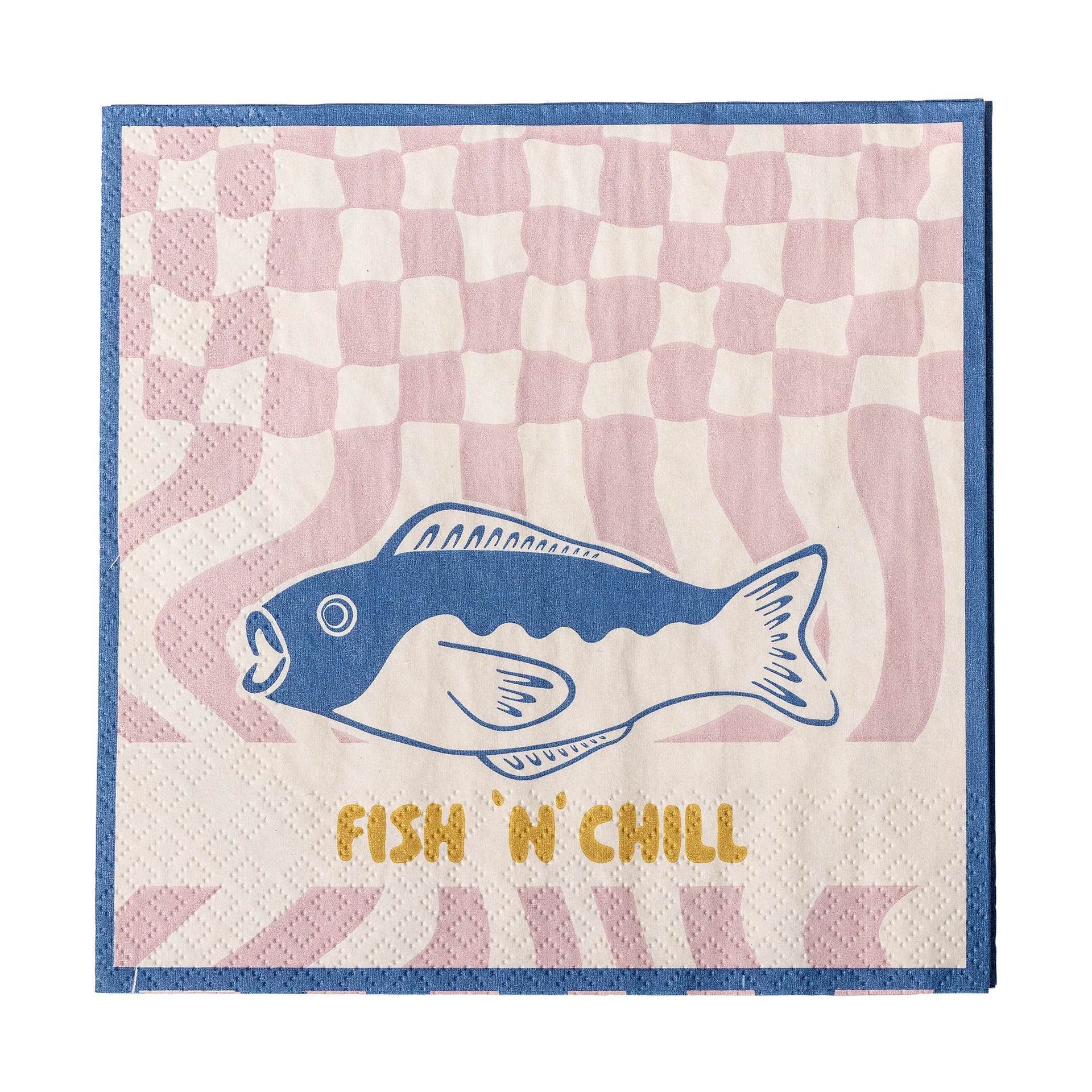 Serwetki papierowe Remy 20 szt., Niebieski Bloomingville