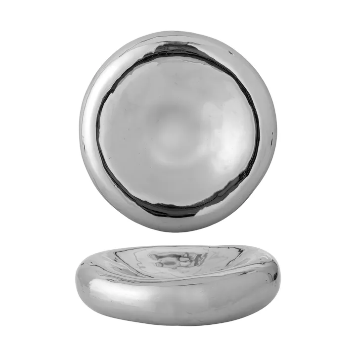 Shine miska - Srebrny, Ø23 cm - Bloomingville