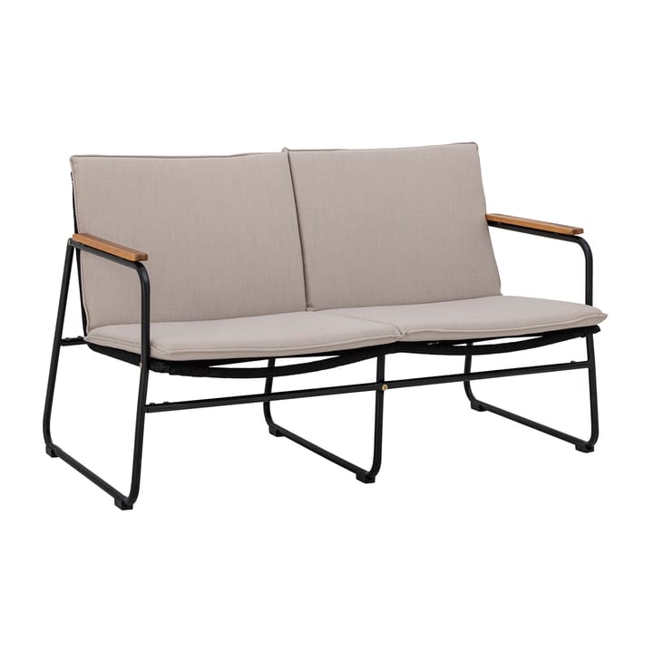 Sofa Hampton 127x71x76 cm, Czarny-beżowy Bloomingville
