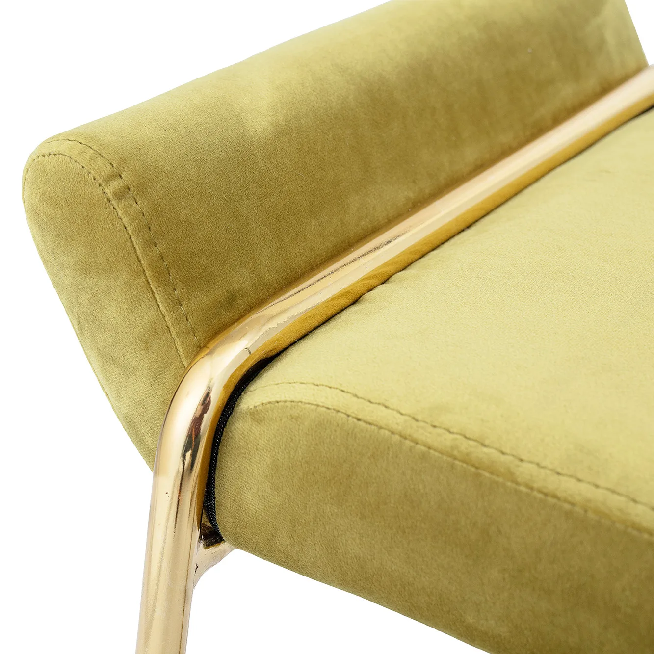 Stołek Megan, Żółty Bloomingville