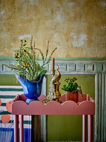 Stolik boczny Isola 60x68 cm - Różowy - Bloomingville