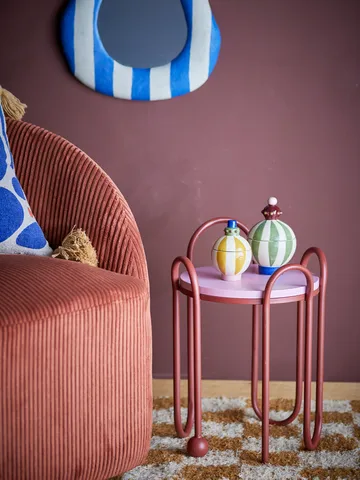Stolik boczny Whimsica Ø30,5 cm - Czerwony - Bloomingville