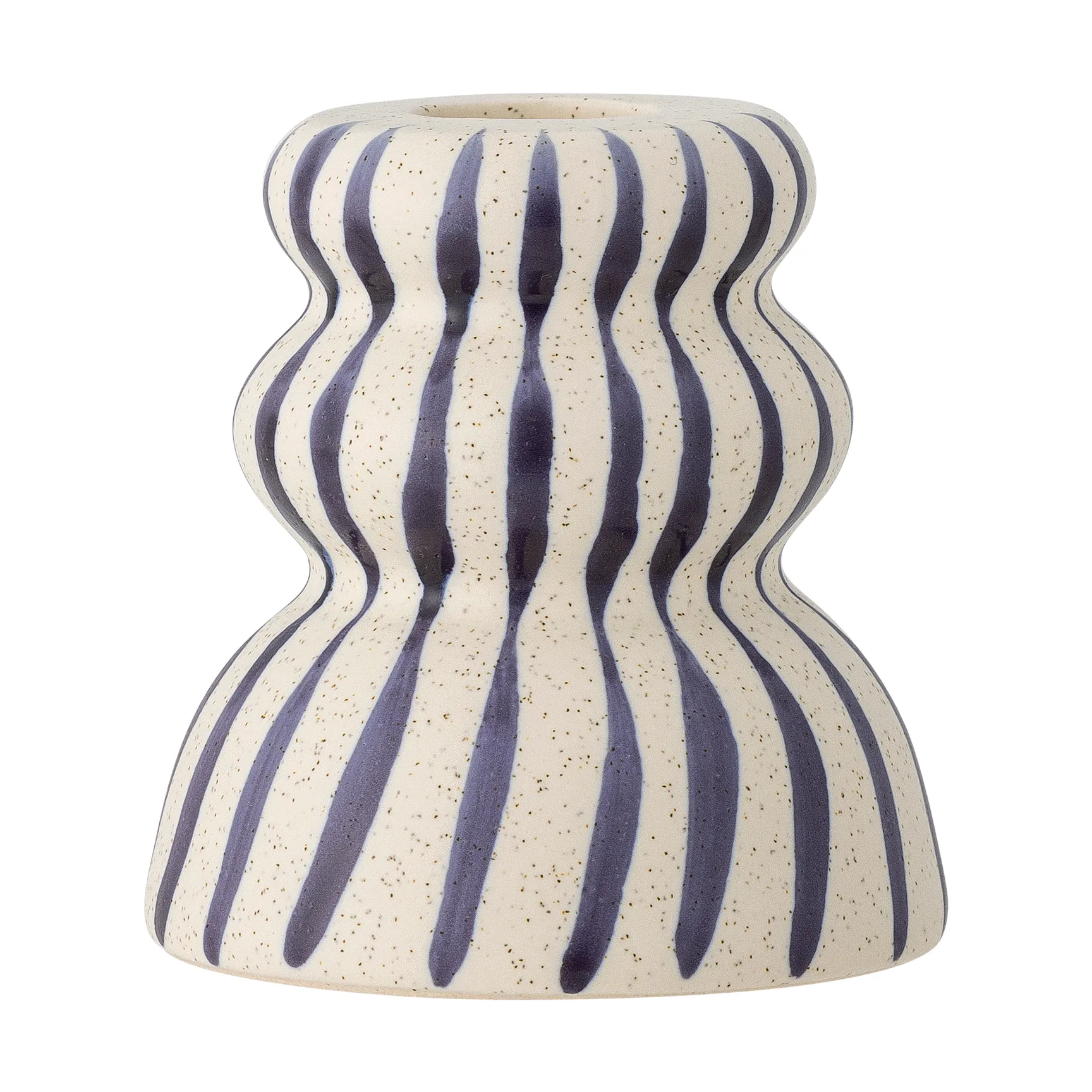 Świecznik Gabin 8 cm, Niebieski Bloomingville