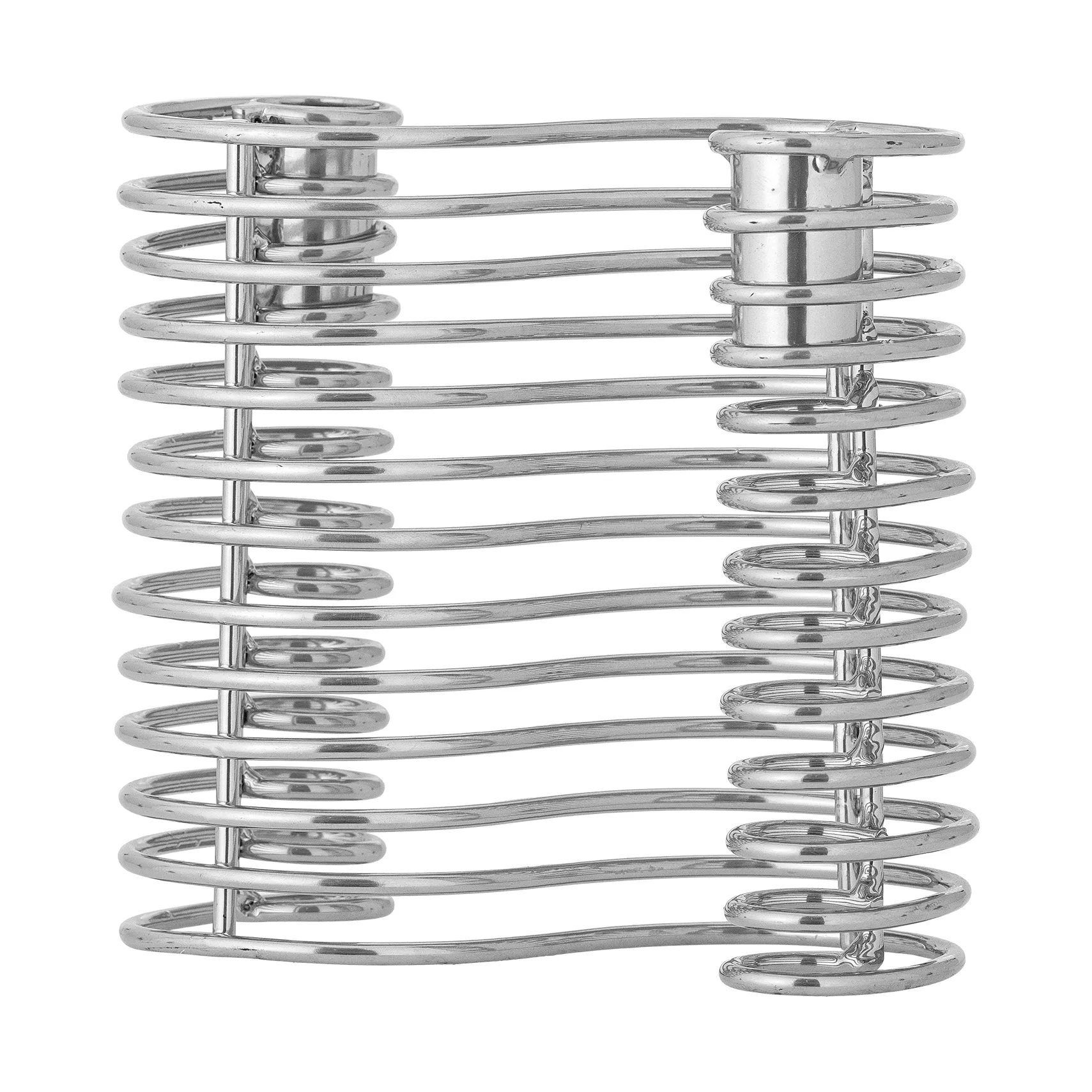 Świecznik Wavela 15,5x14,5 cm, Srebrny Bloomingville