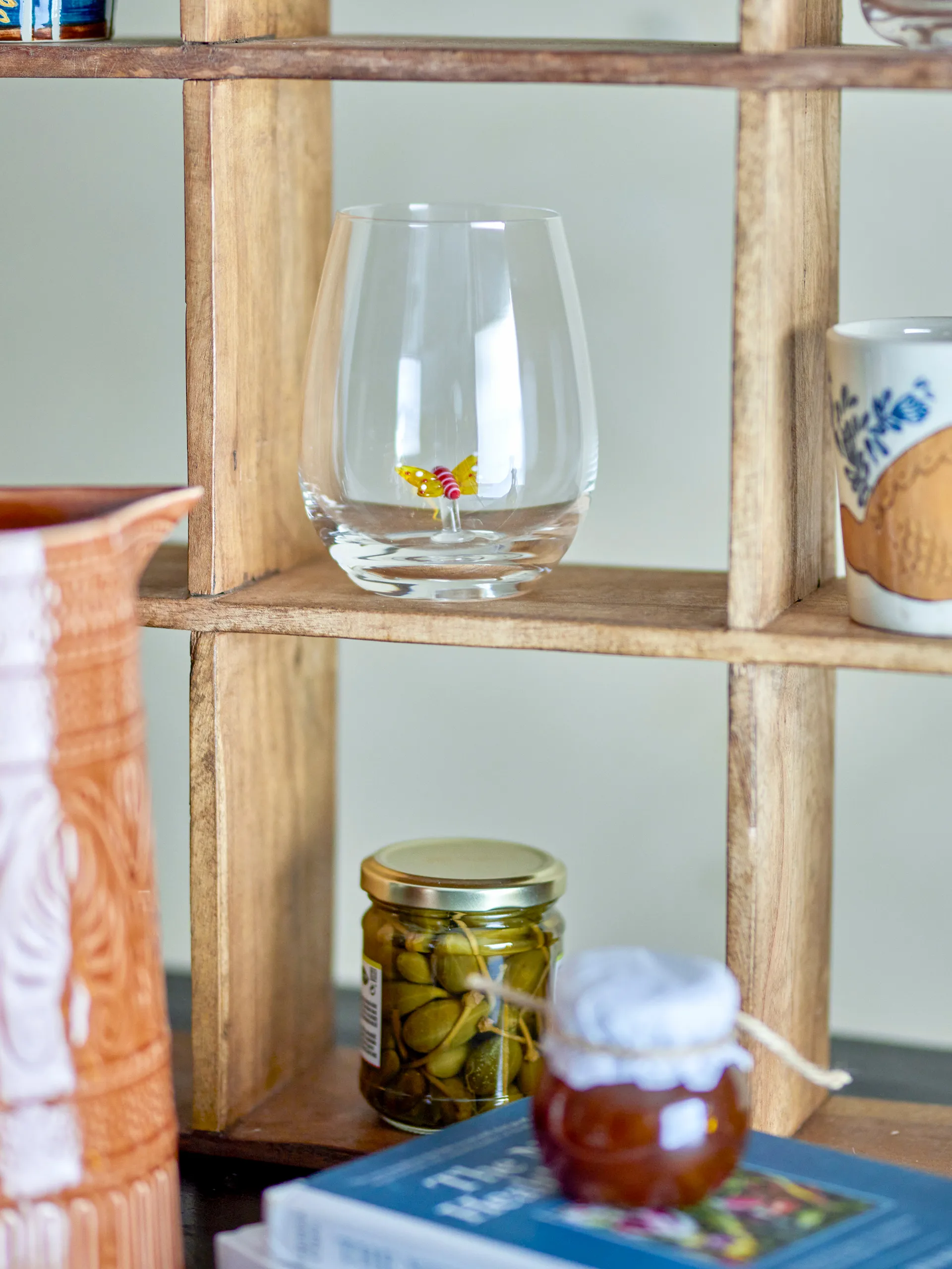 Szklanka Misa 56 cl, Clear-butterfly Bloomingville