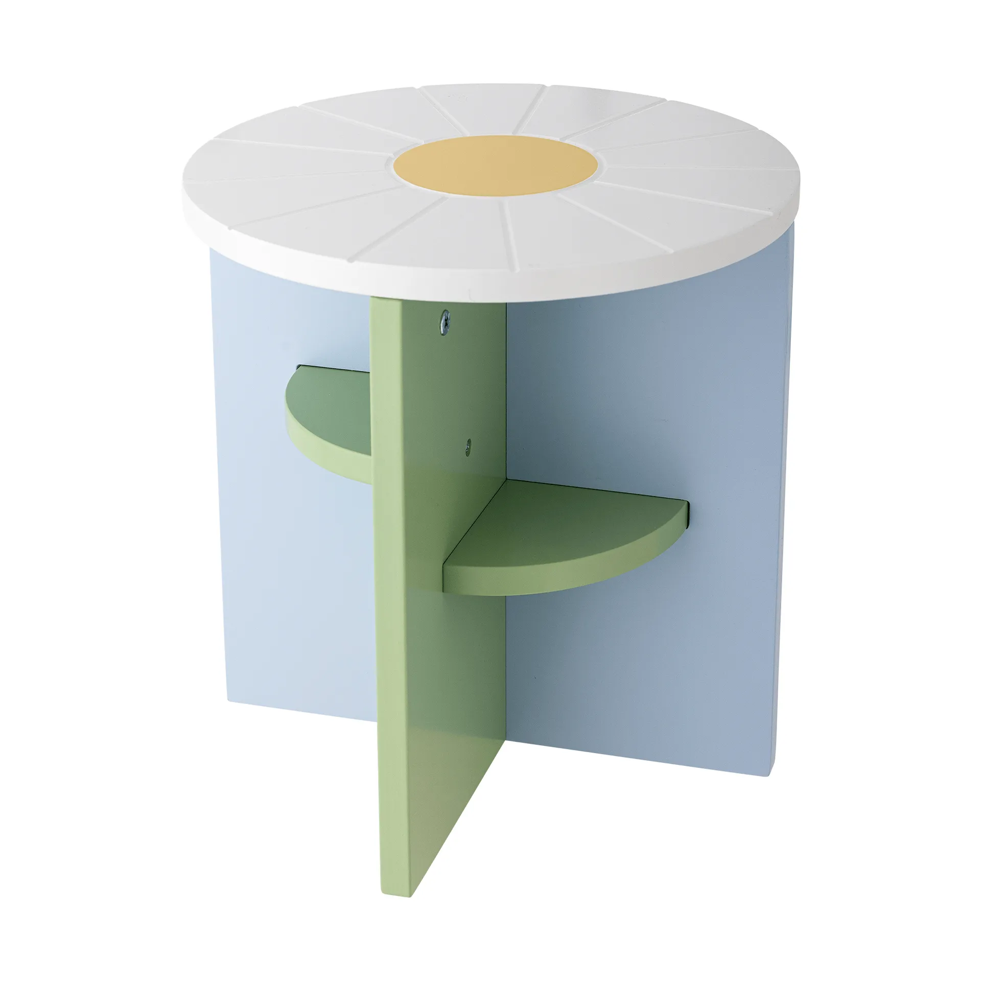 taboret Latti, Wielokolorowy, Ø30 cm Bloomingville