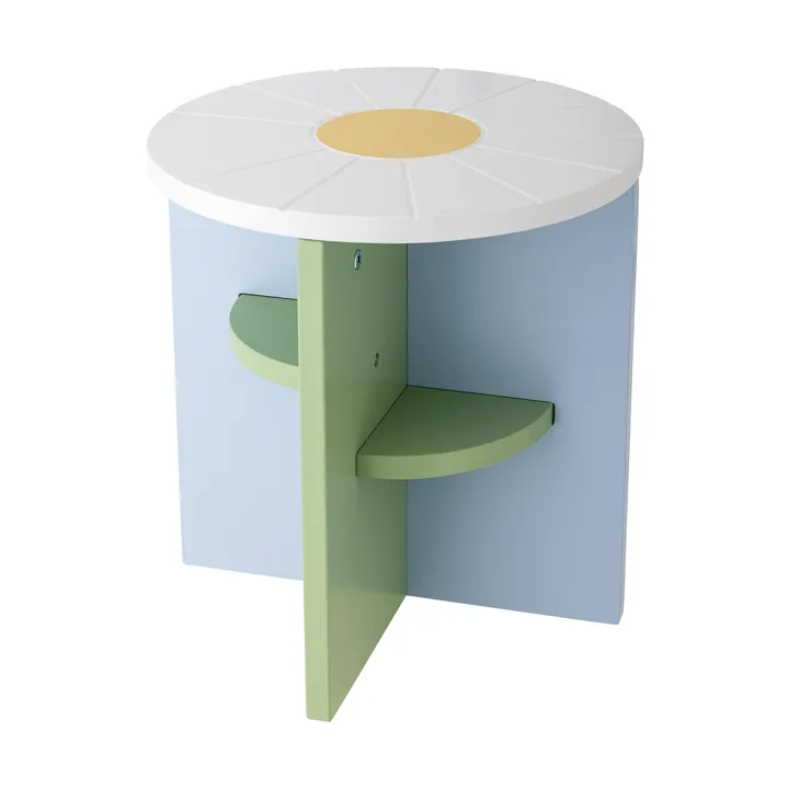 taboret Latti - Wielokolorowy, Ø30 cm - Bloomingville
