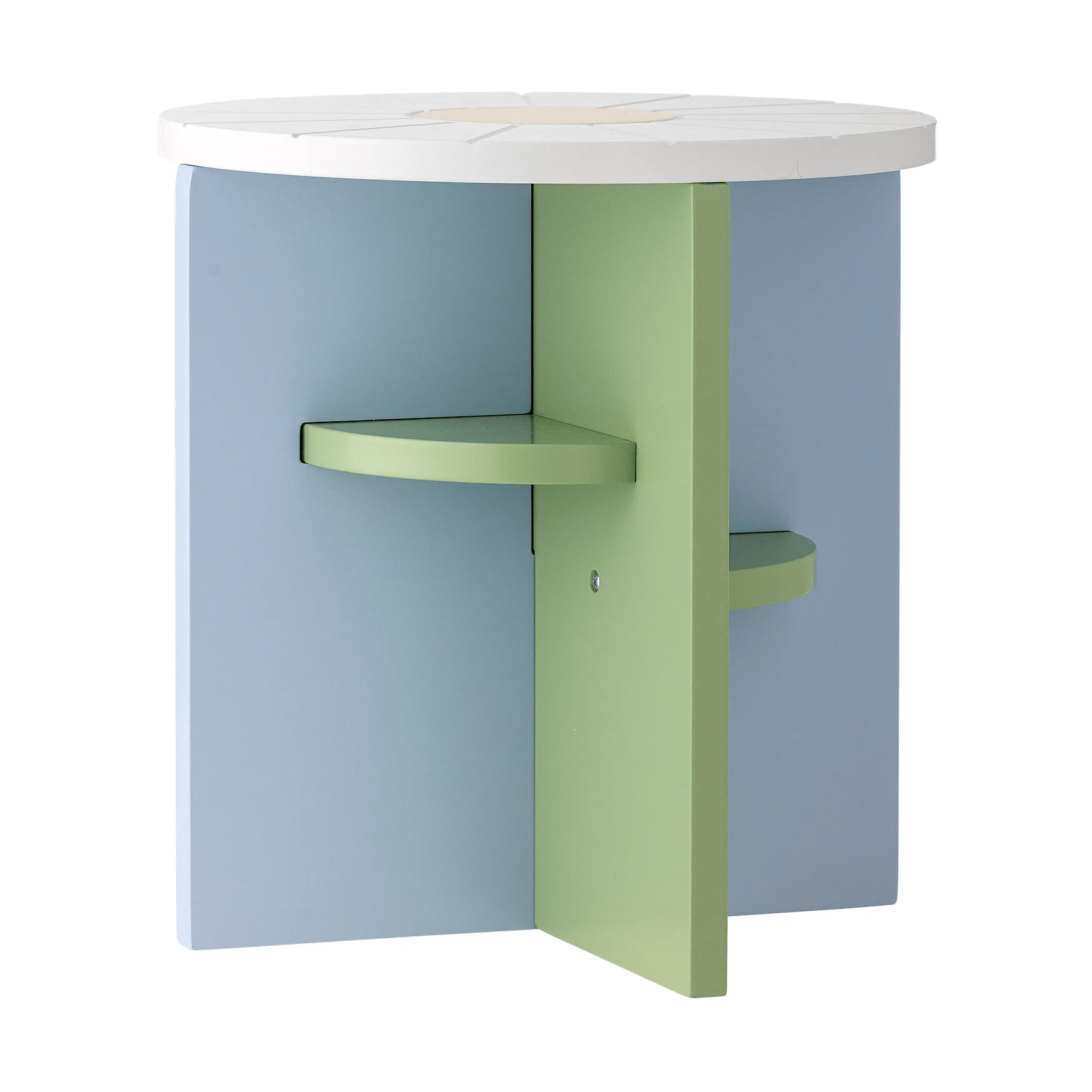 taboret Latti, Wielokolorowy, Ø30 cm Bloomingville