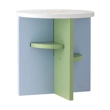 taboret Latti - Wielokolorowy, Ø30 cm - Bloomingville