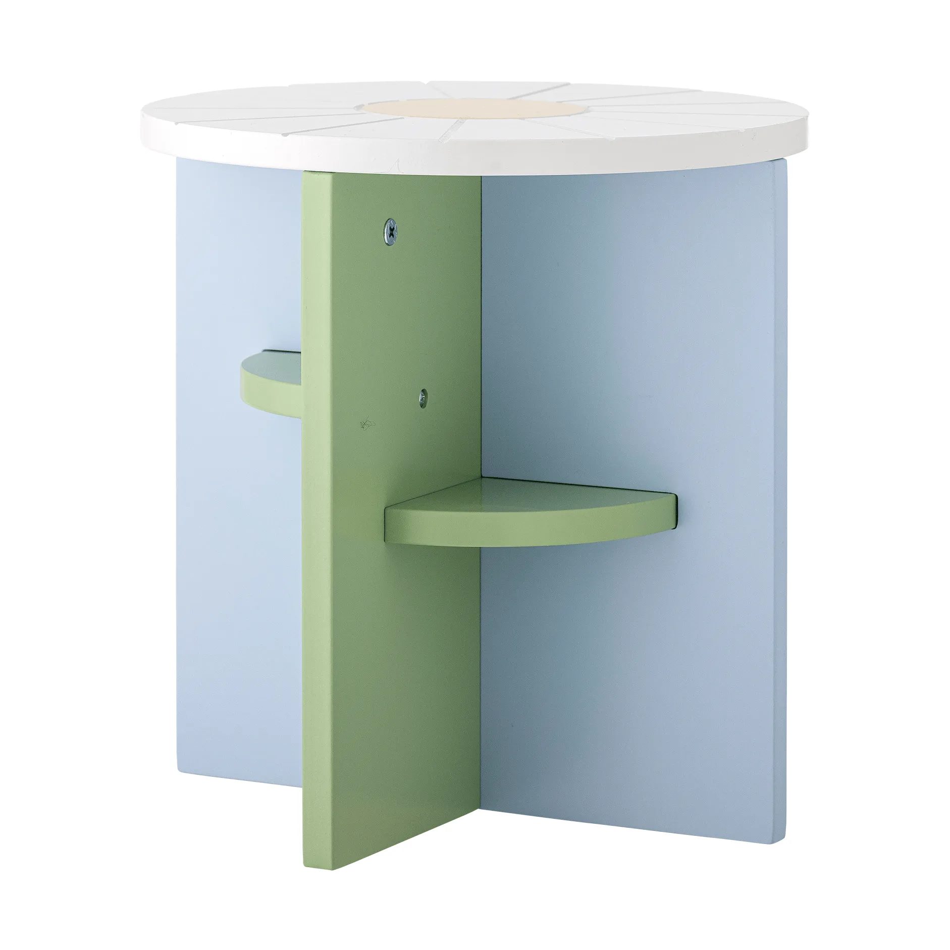 taboret Latti, Wielokolorowy, Ø30 cm Bloomingville