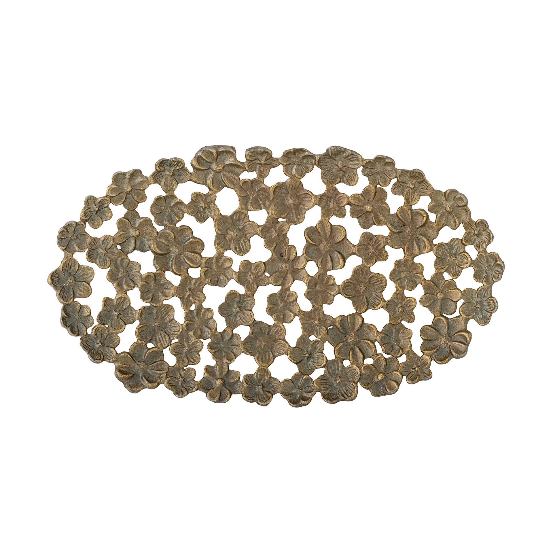 Taca dekoracyjna Micha 25x43,5 cm, Złoto Bloomingville