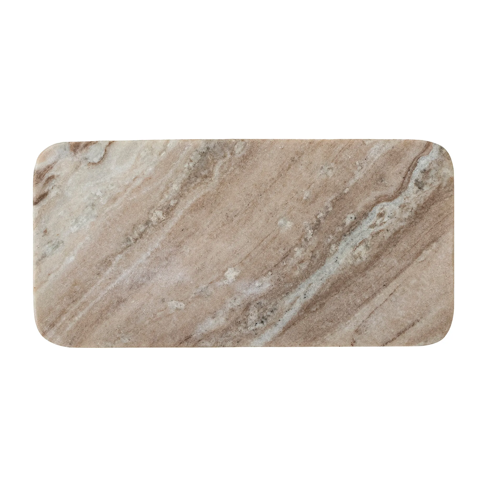 Taca Manuela, marmur 15x30,5 cm, Brązowy Bloomingville