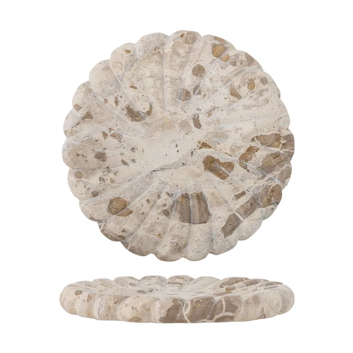 Taca marmurowa Marlie Ø22,5 cm - Naturalny - Bloomingville