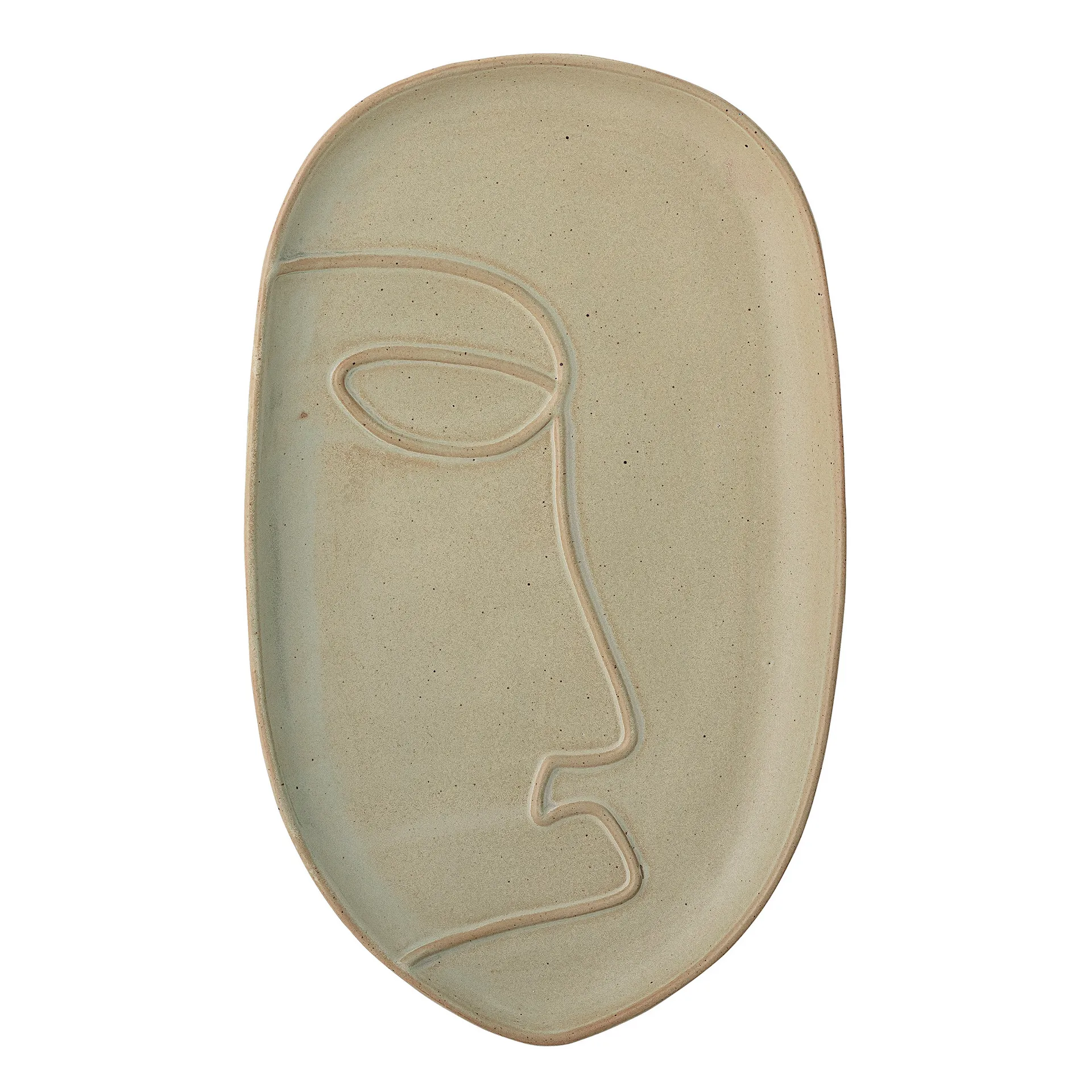 Taca Ngan 18,5x30 cm, Zielony Bloomingville