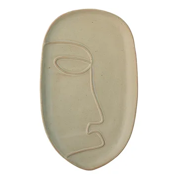 Taca Ngan 18,5x30 cm - Zielony - Bloomingville