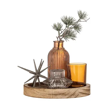 Taca Sanga okrągła z elementami dekoracyjnymi, 6 części - Złoty - Bloomingville