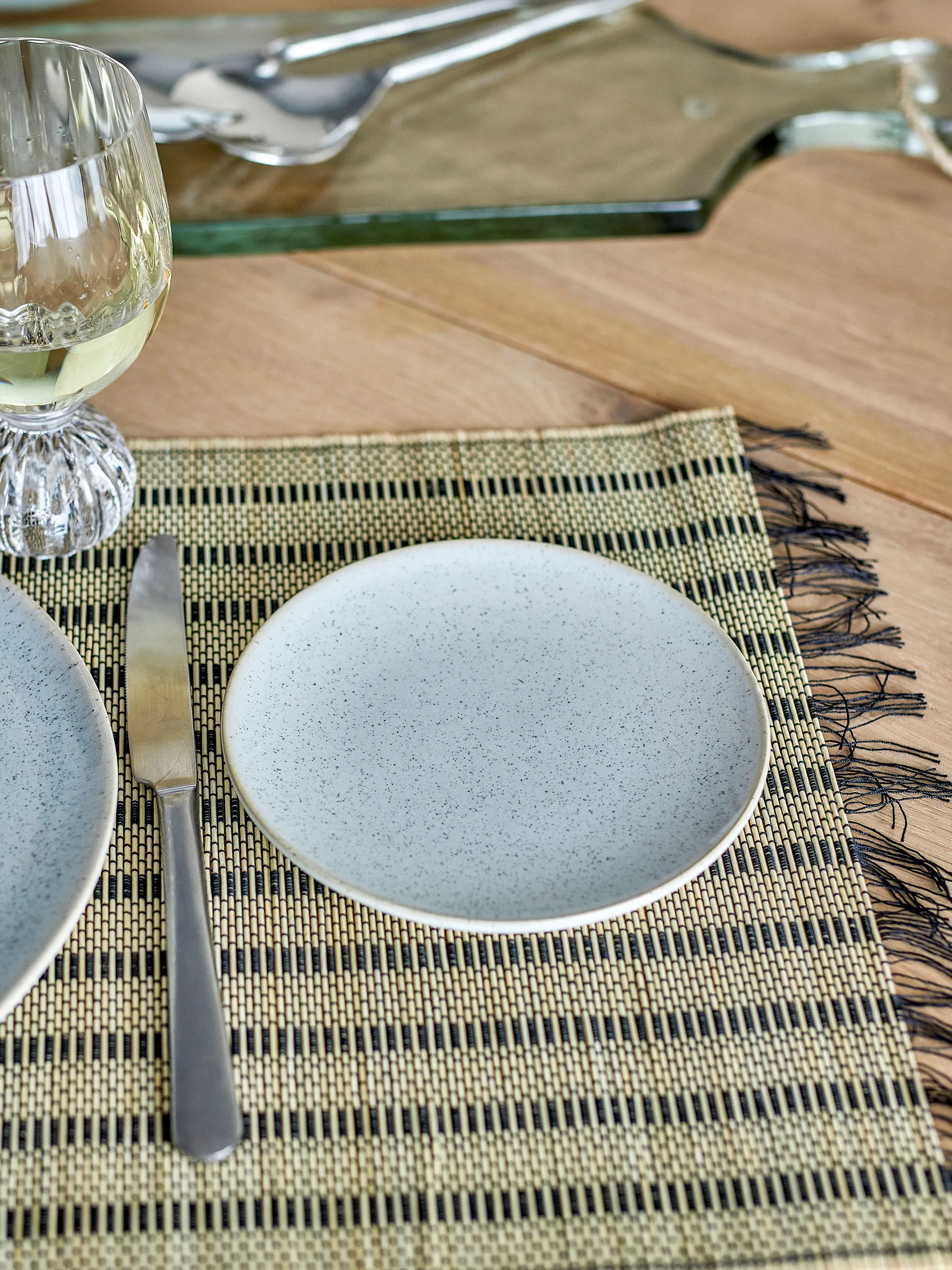 Talerz Addison Ø16 cm, Biały Bloomingville