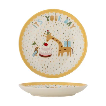 Talerz Celebrate Ø16 cm - Żółty - Bloomingville