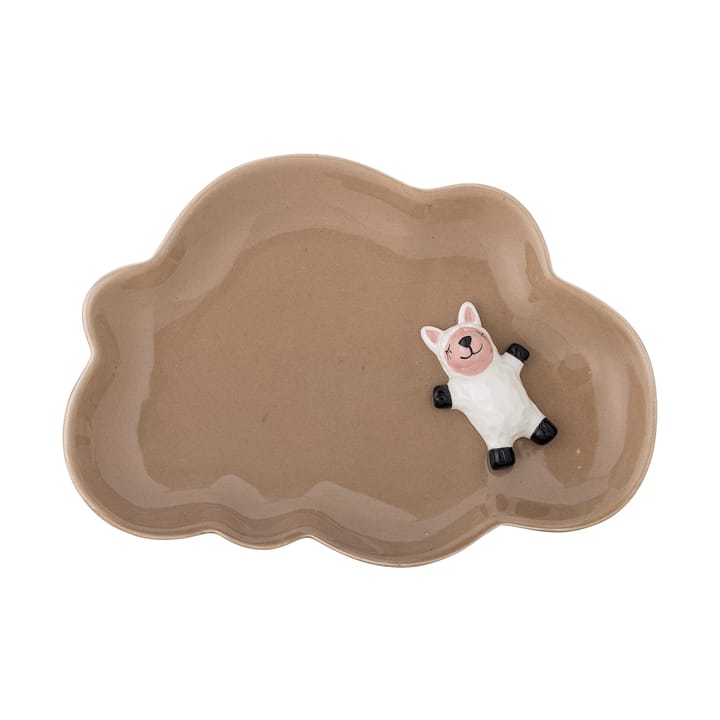Talerz Dolly 14x20 cm - Brązowy - Bloomingville
