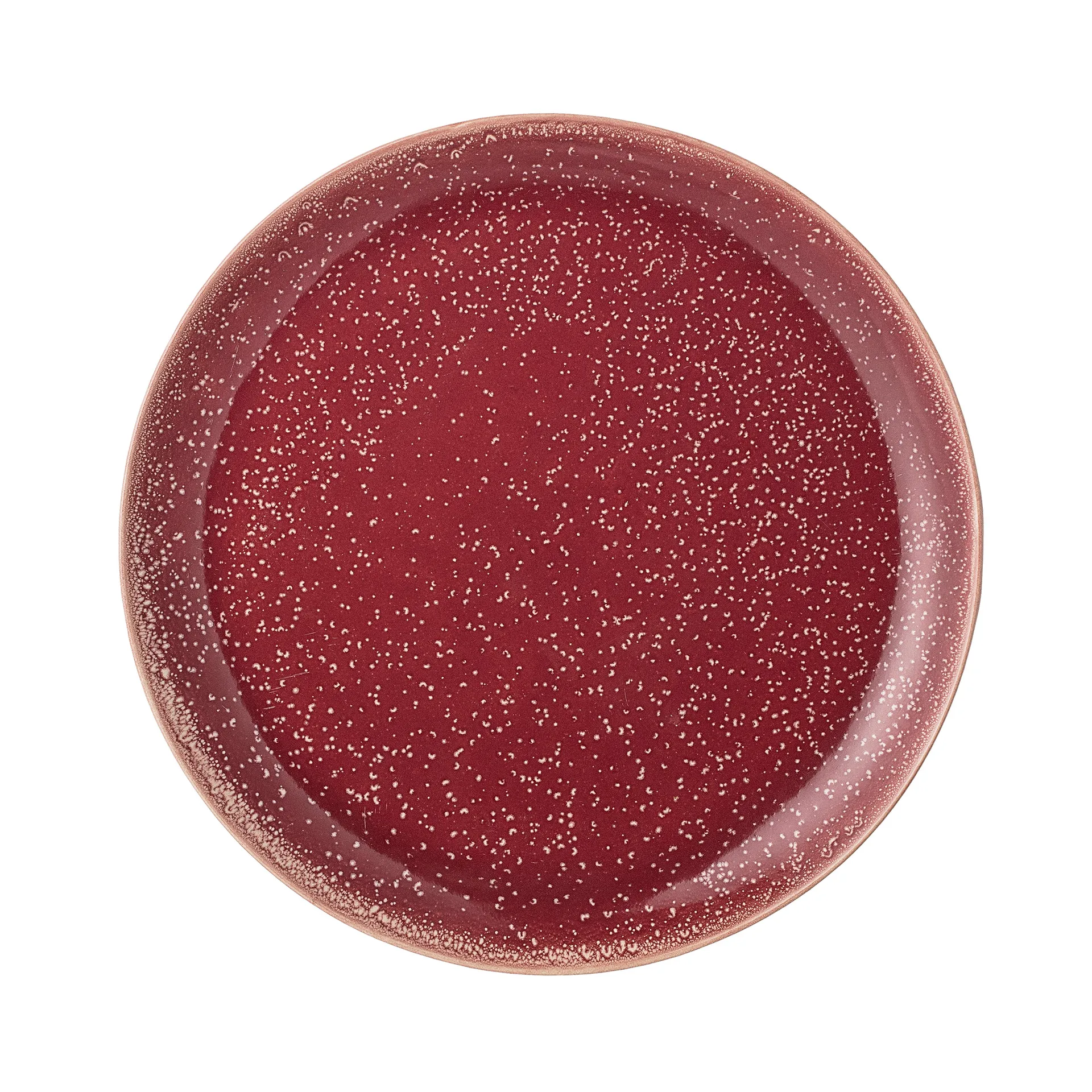 Talerz Joëlle, czerwony Bloomingville