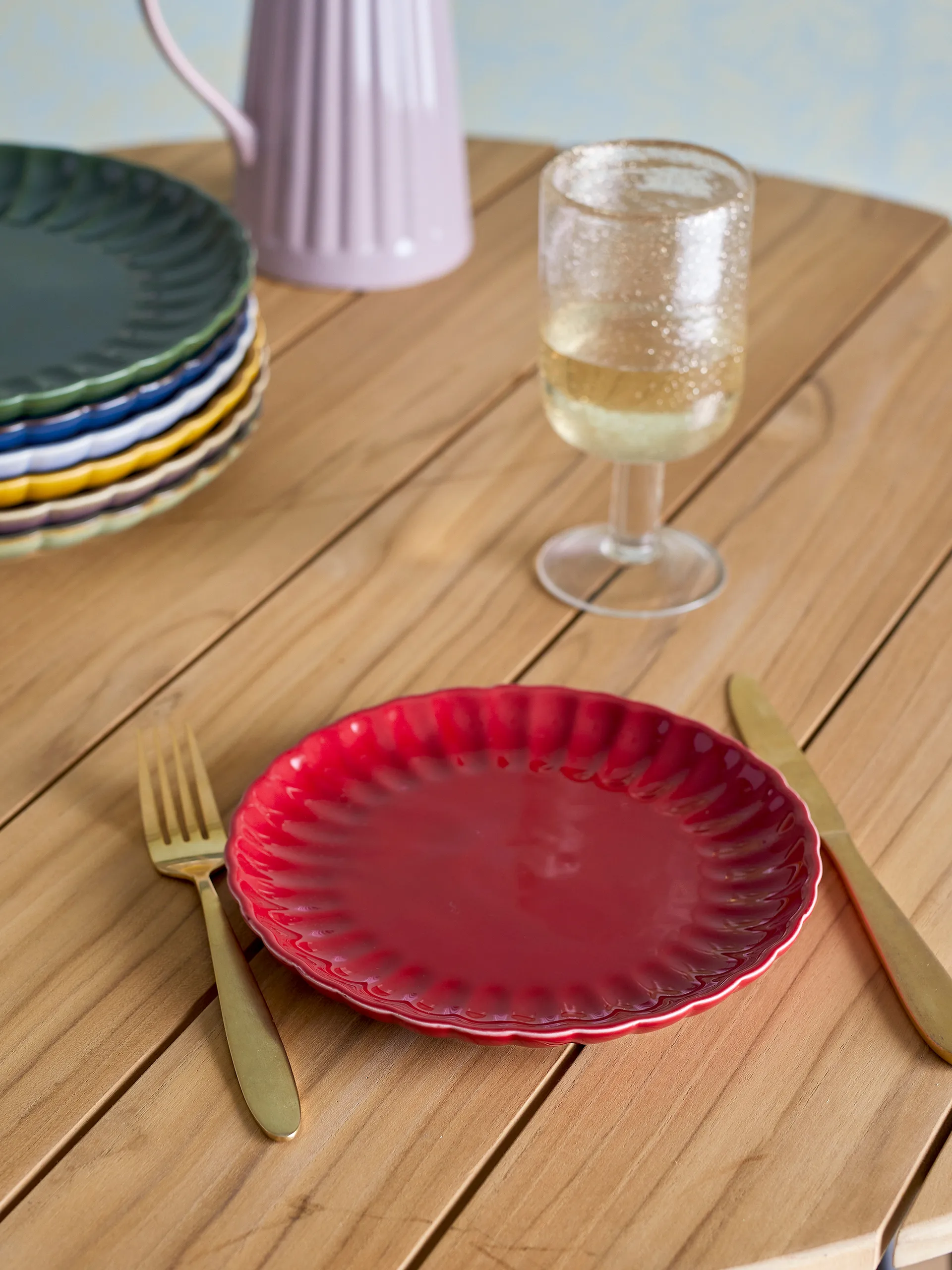 Talerz Latina Ø20 cm, Red Bloomingville