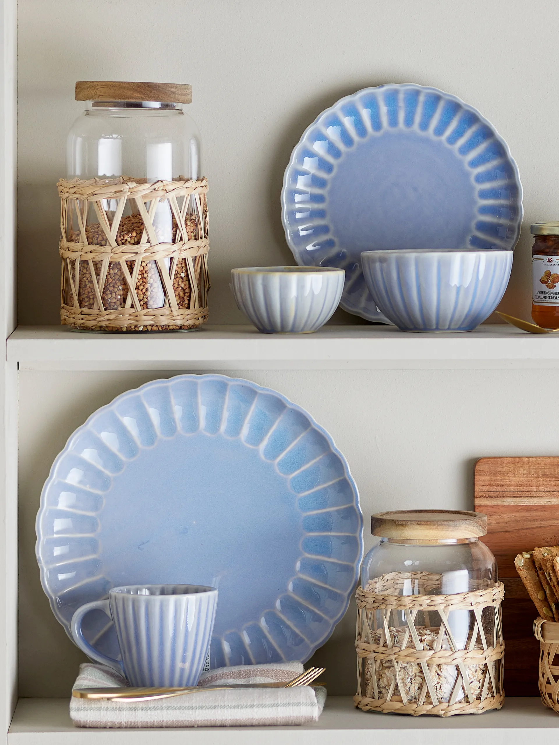 Talerz Latina Ø27 cm, Light blue Bloomingville