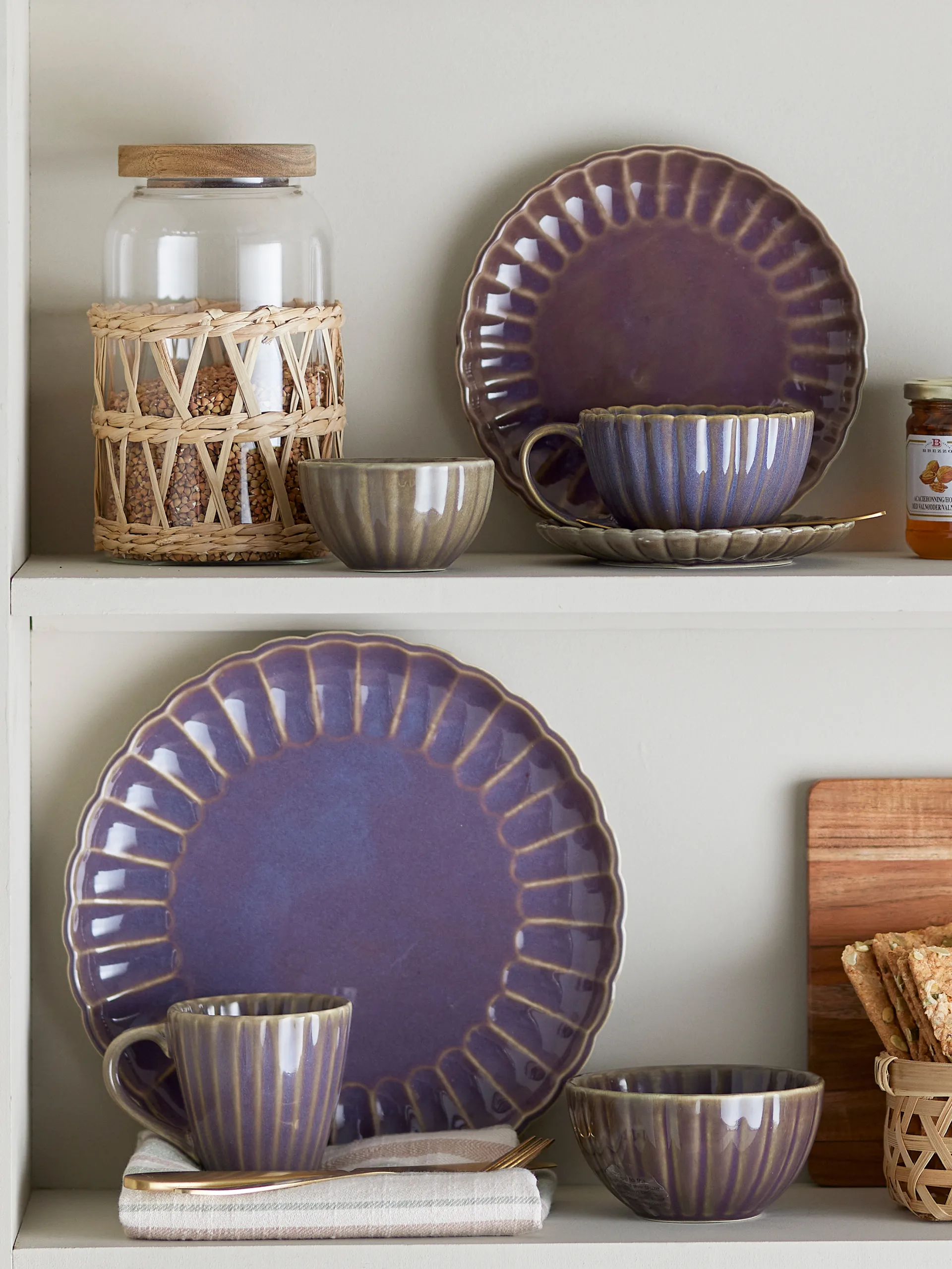 Talerz Latina Ø27 cm, Purple Bloomingville