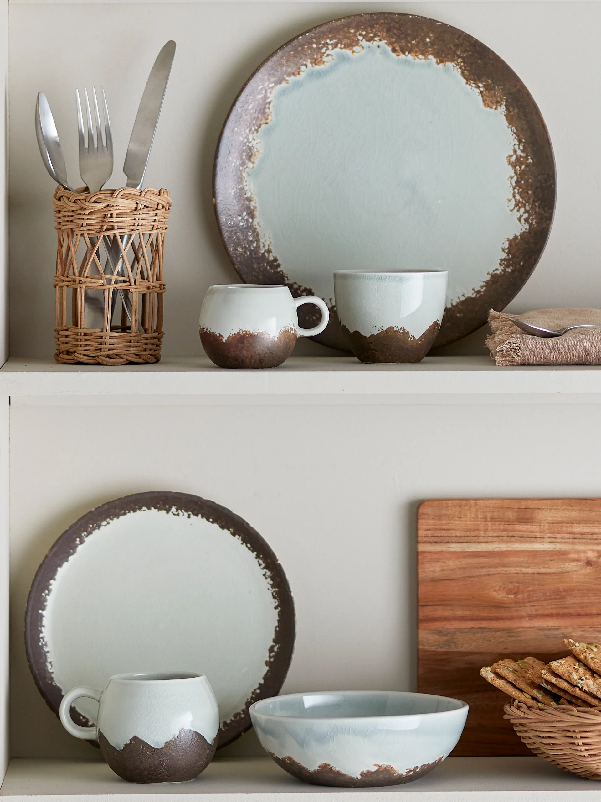 Talerz Paula Ø26,5 cm, Brązowy Bloomingville