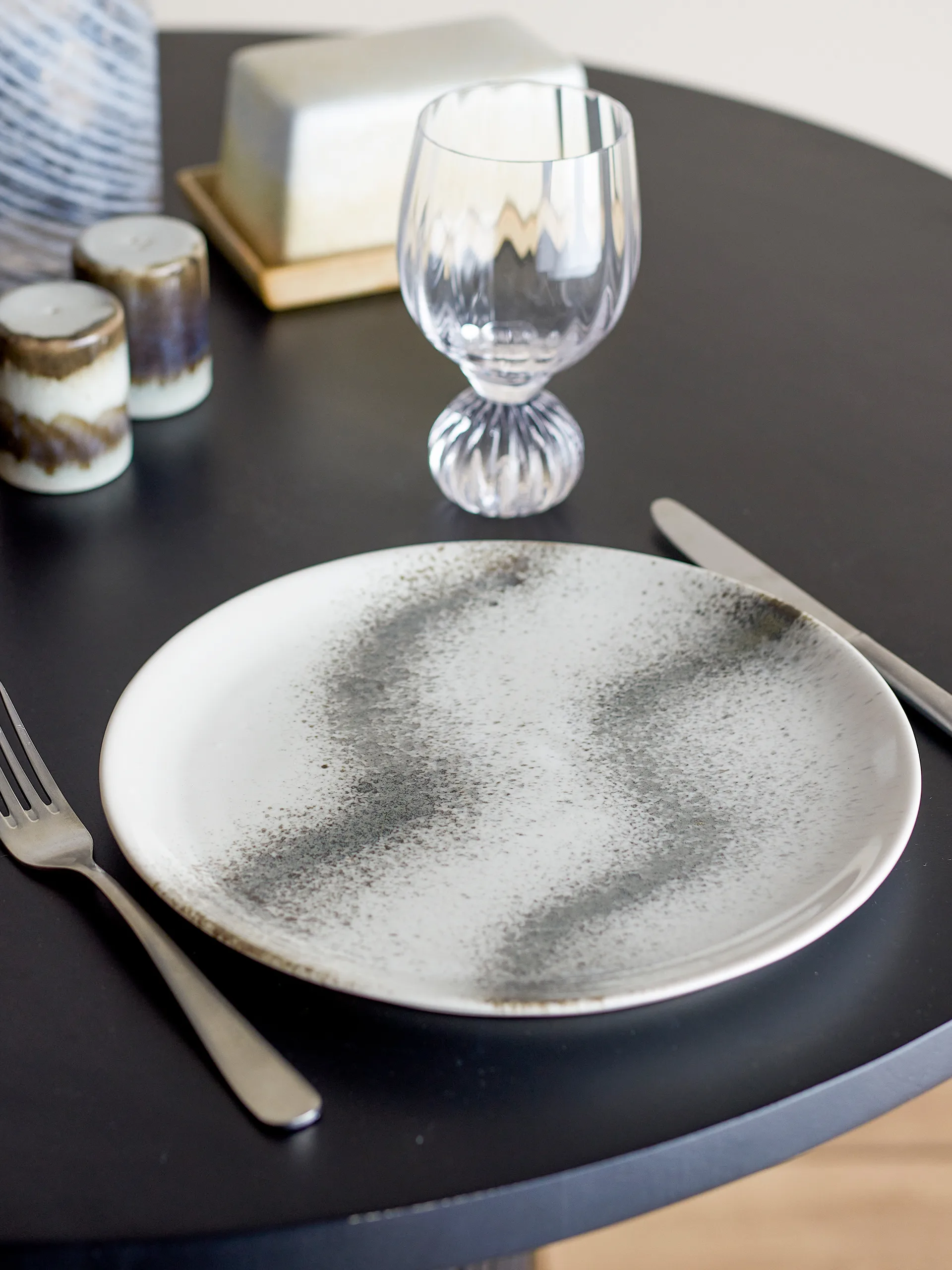 Talerz Paula Ø26,5 cm, Szary Bloomingville