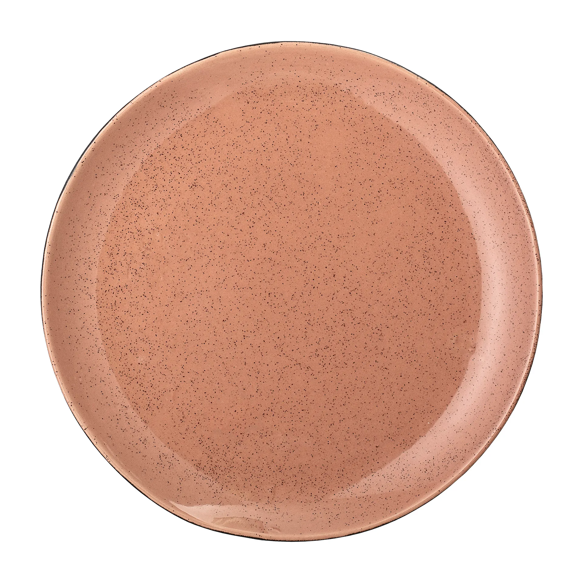 Talerz Sienna Ø20,5 cm, Pomarańczowo-czarna Bloomingville