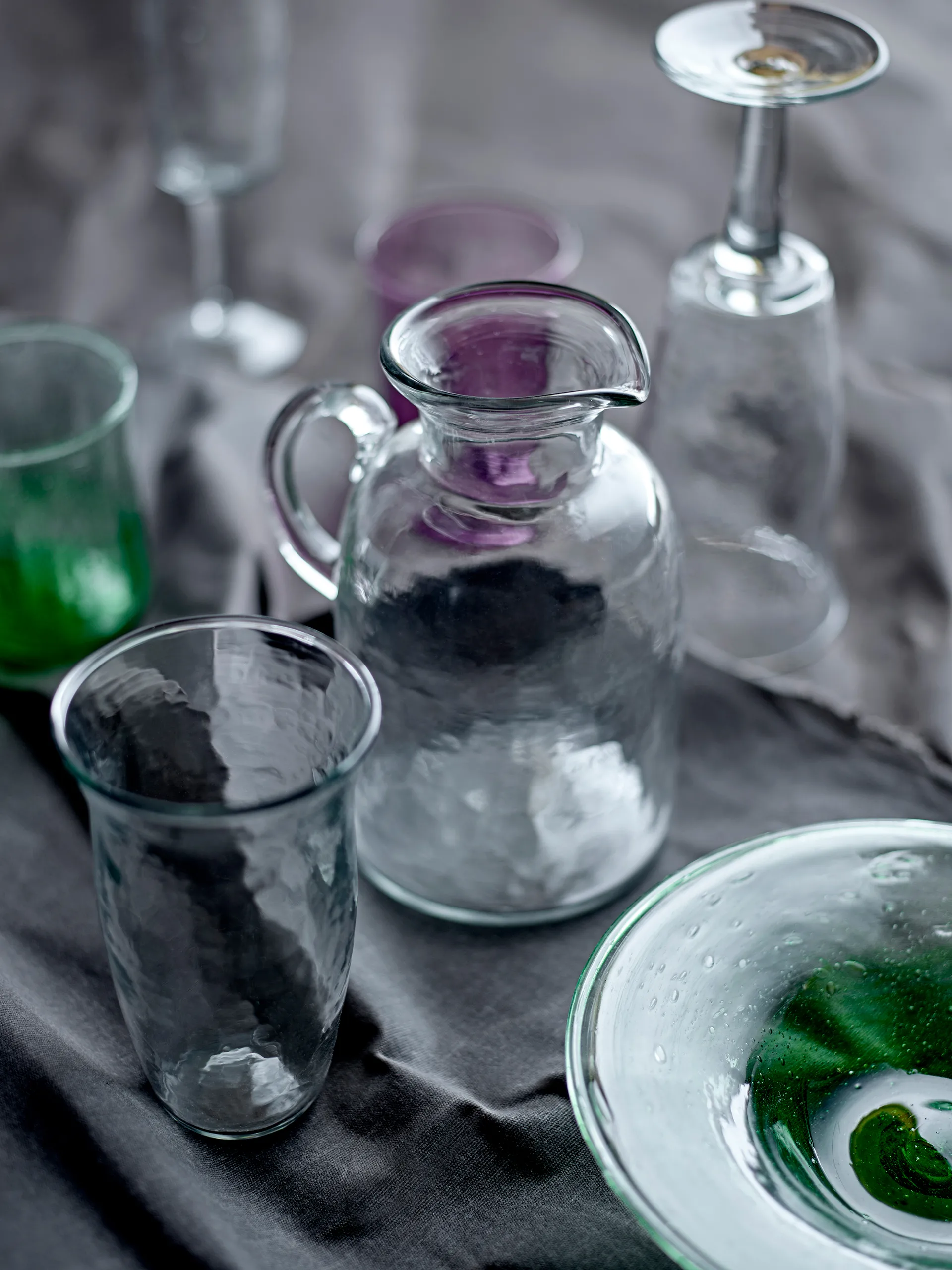 Talerz Sunil, 2-pak, Zielony Bloomingville