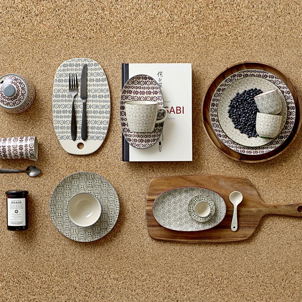 Talerze Karine 4 szt. Ø 20 cm Bloomingville