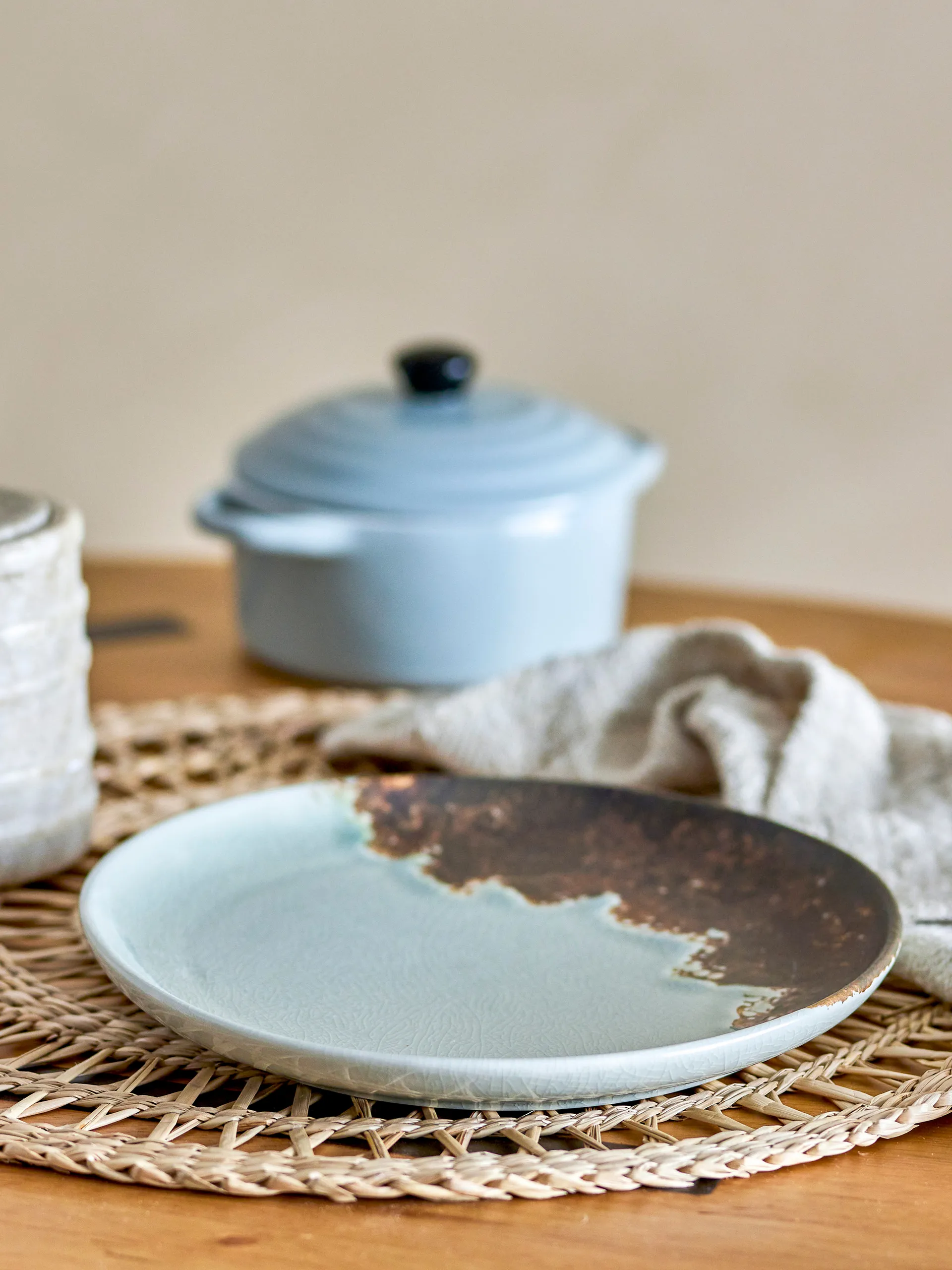 Talerzyk Paula Ø20 cm, Grey-brown Bloomingville