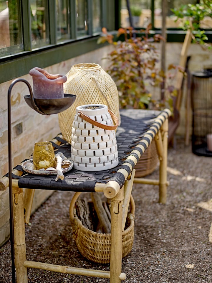 Trellis latarnia na baterie słoneczne 18 cm, Naturalny Bloomingville