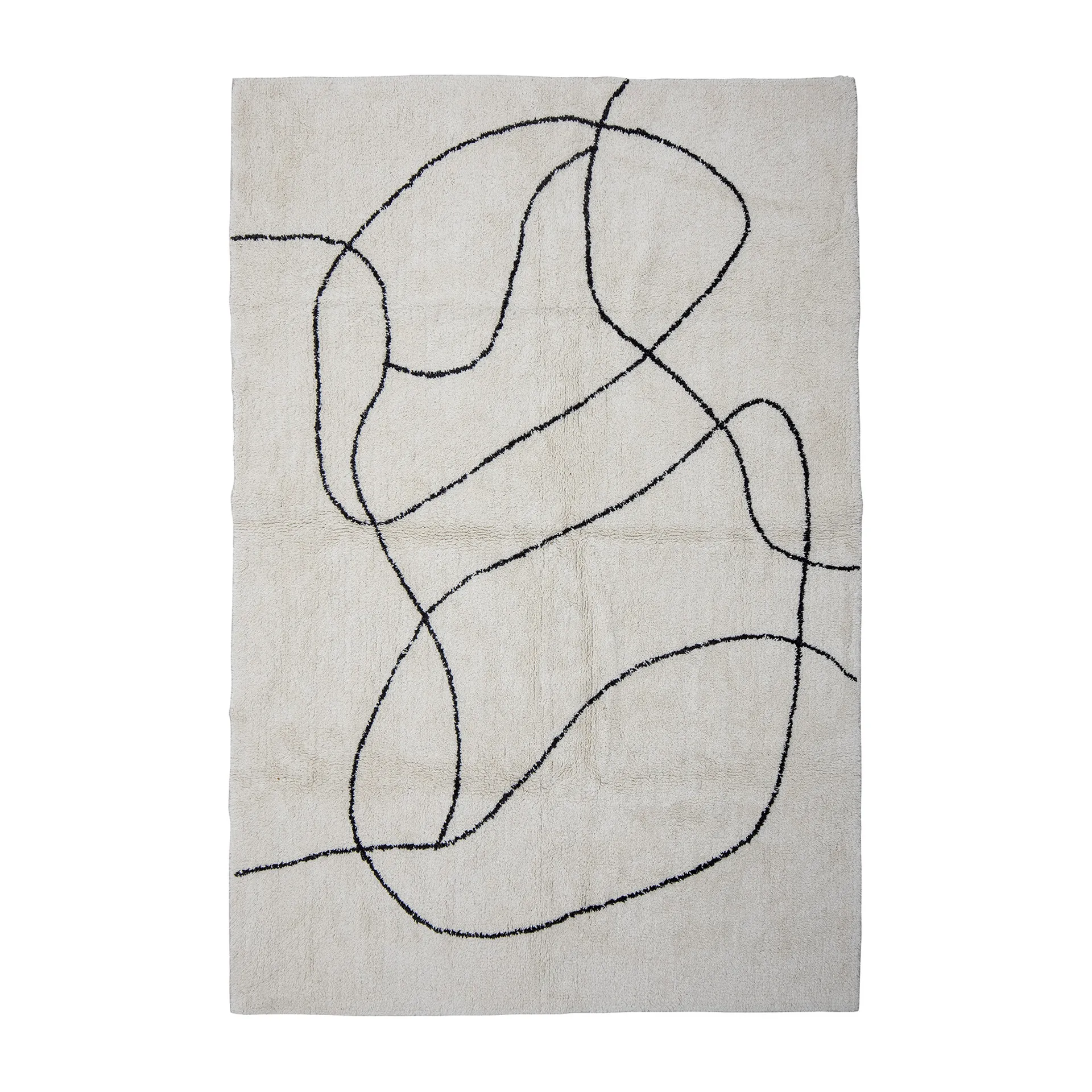 Viga dywan 120x180 cm, Biały Bloomingville
