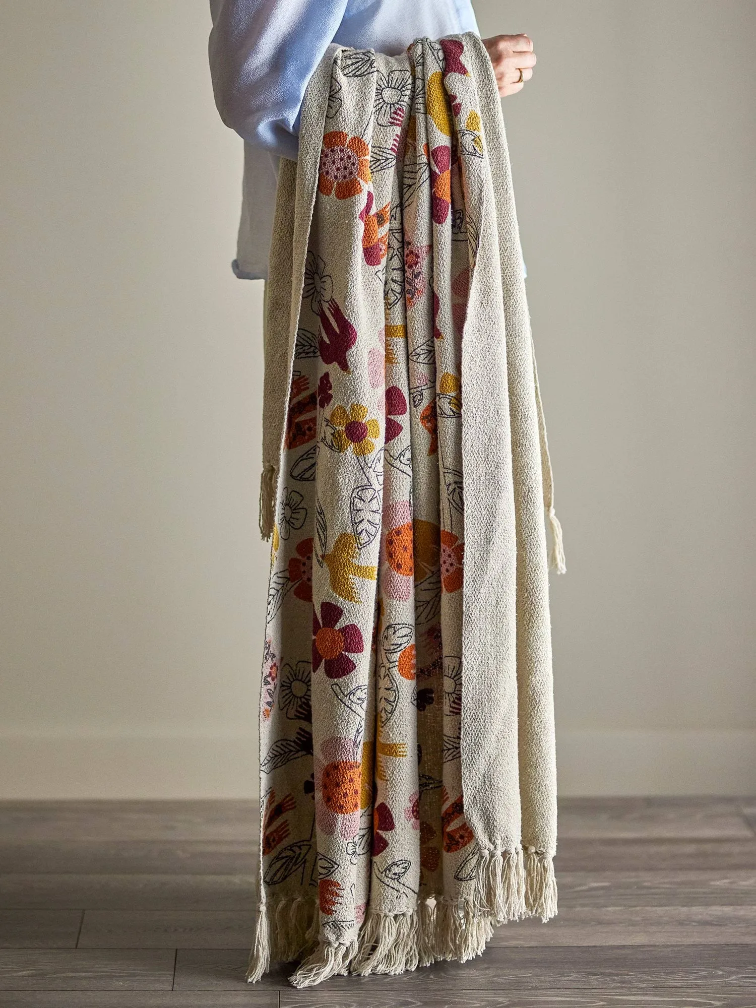 Vivielle pled, Multi, 160x130 cm Bloomingville