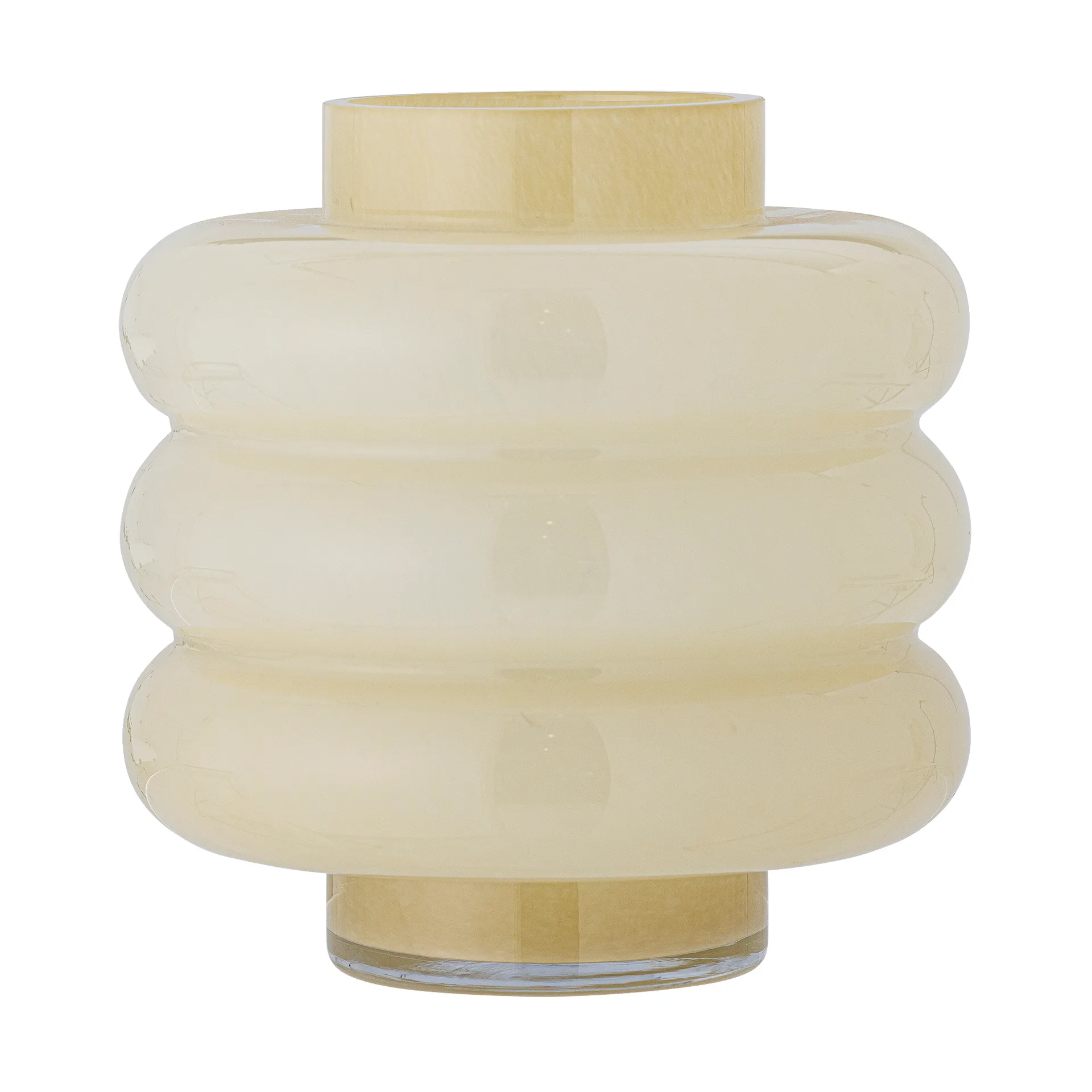 Wazon Sahara Ø21,5x22 cm, Żółty Bloomingville