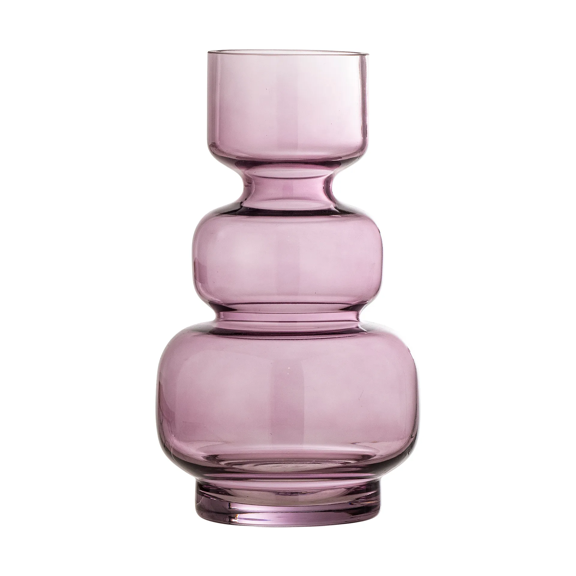 Wazon szklany Johnson 16,5 cm, Fioletowy Bloomingville