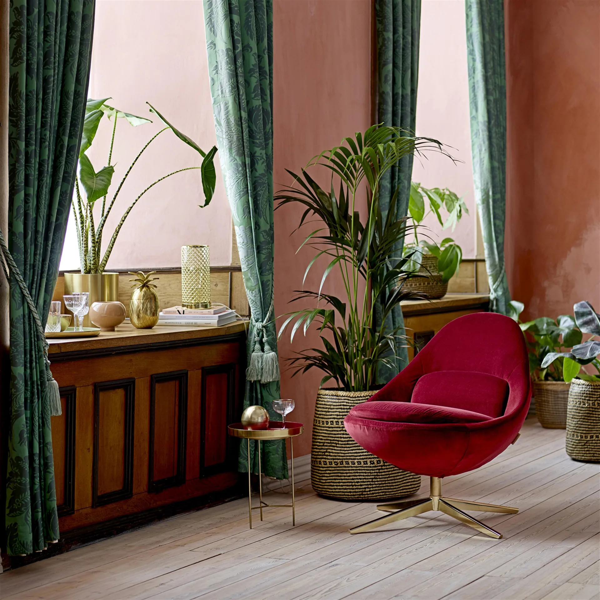 Wiaderko na lód Ananas, 24 cm Bloomingville