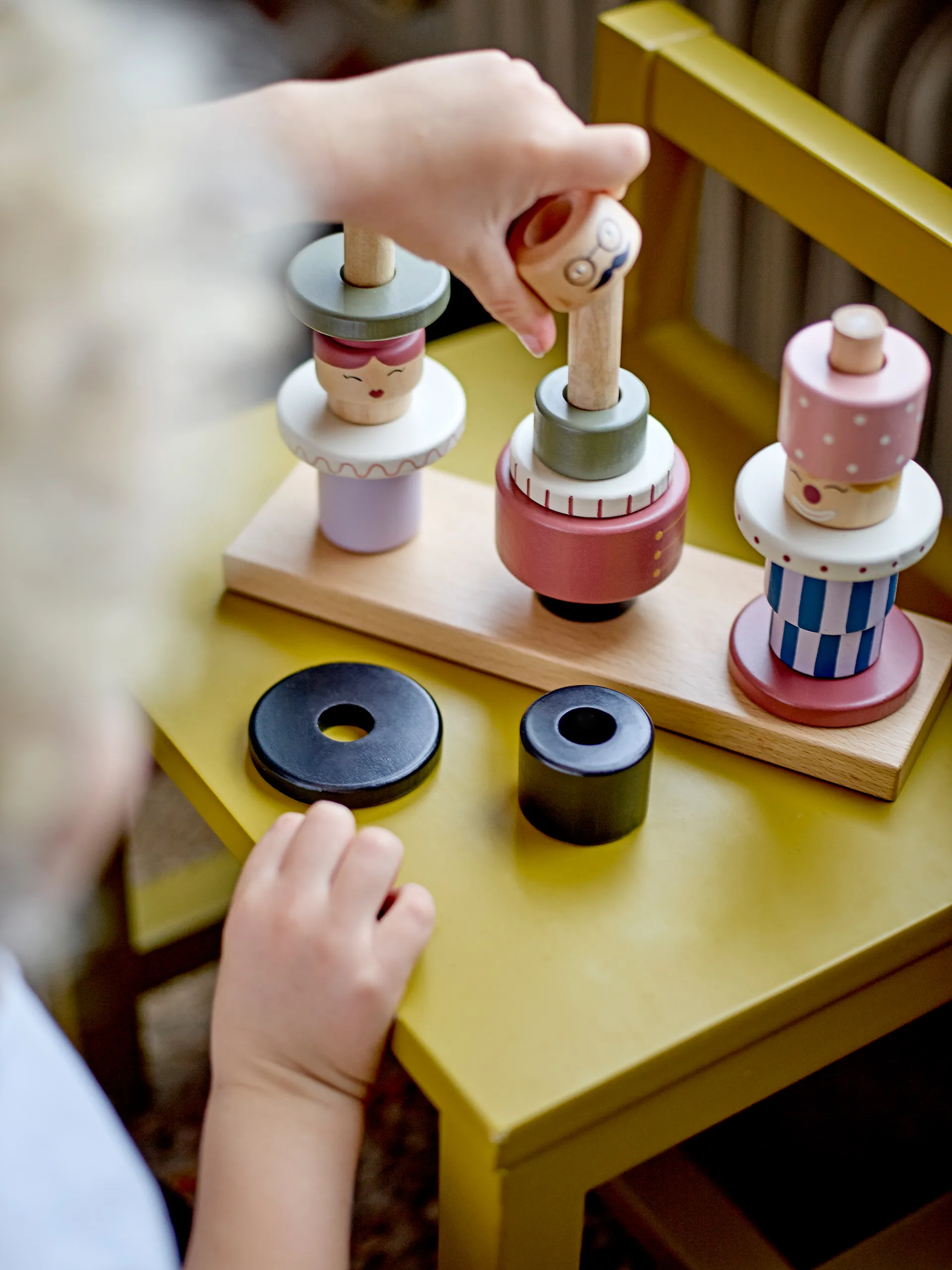 Wilma zabawka 23x44,5x15 cm, Trzy figury Bloomingville