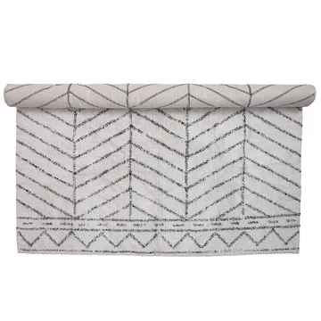 Wzorzysty dywan bawełniany Bloomingville - Czarnobiały - Bloomingville