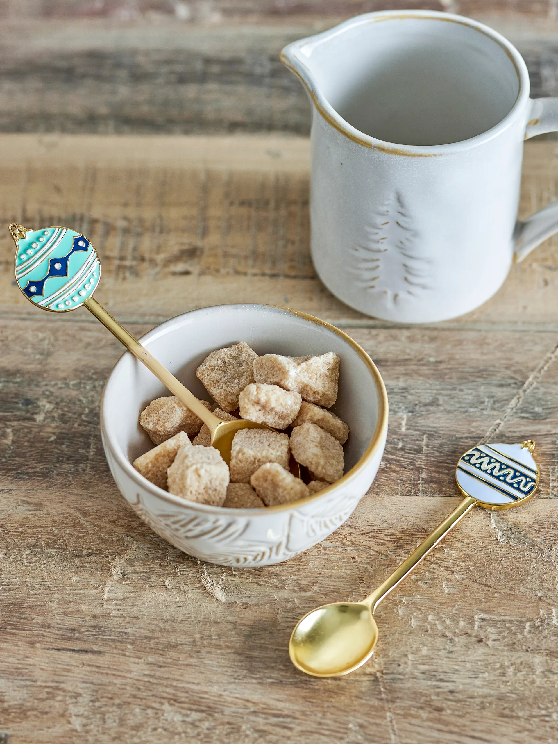 Łyżka Freydis, 2 szt., Niebieski Bloomingville