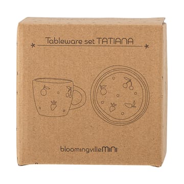 Zestaw obiadowy Tatiana 2 części - Biały - Bloomingville