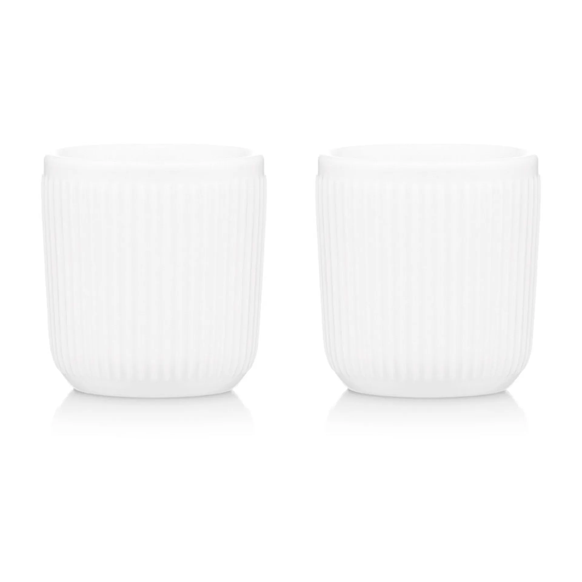 Douro kubek z podwójną ścianką 100 ml, 2‑pak, Biały Bodum