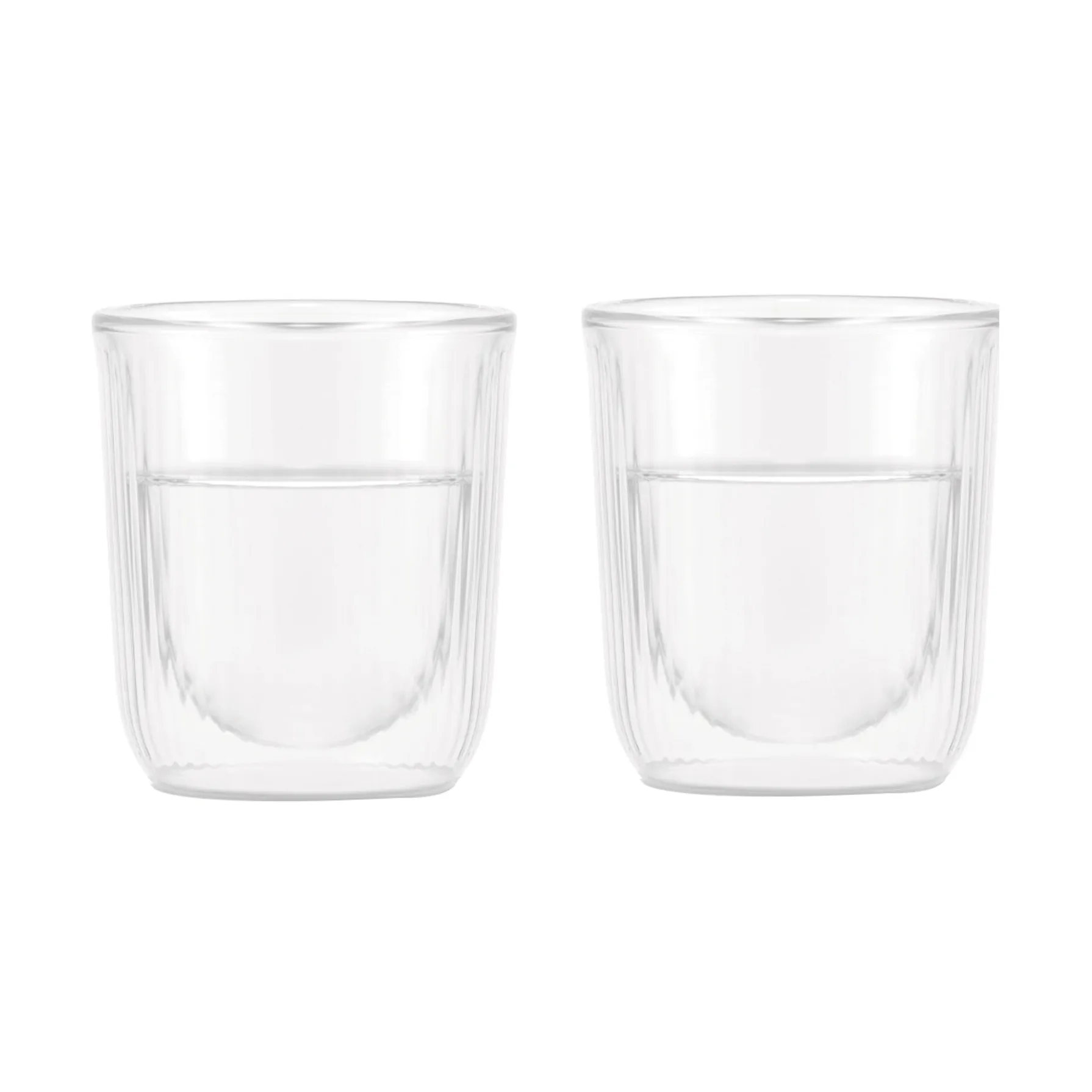 Douro podwójnie izolowane kieliszki do sake 145 ml, 2‑pak, Jasne Bodum