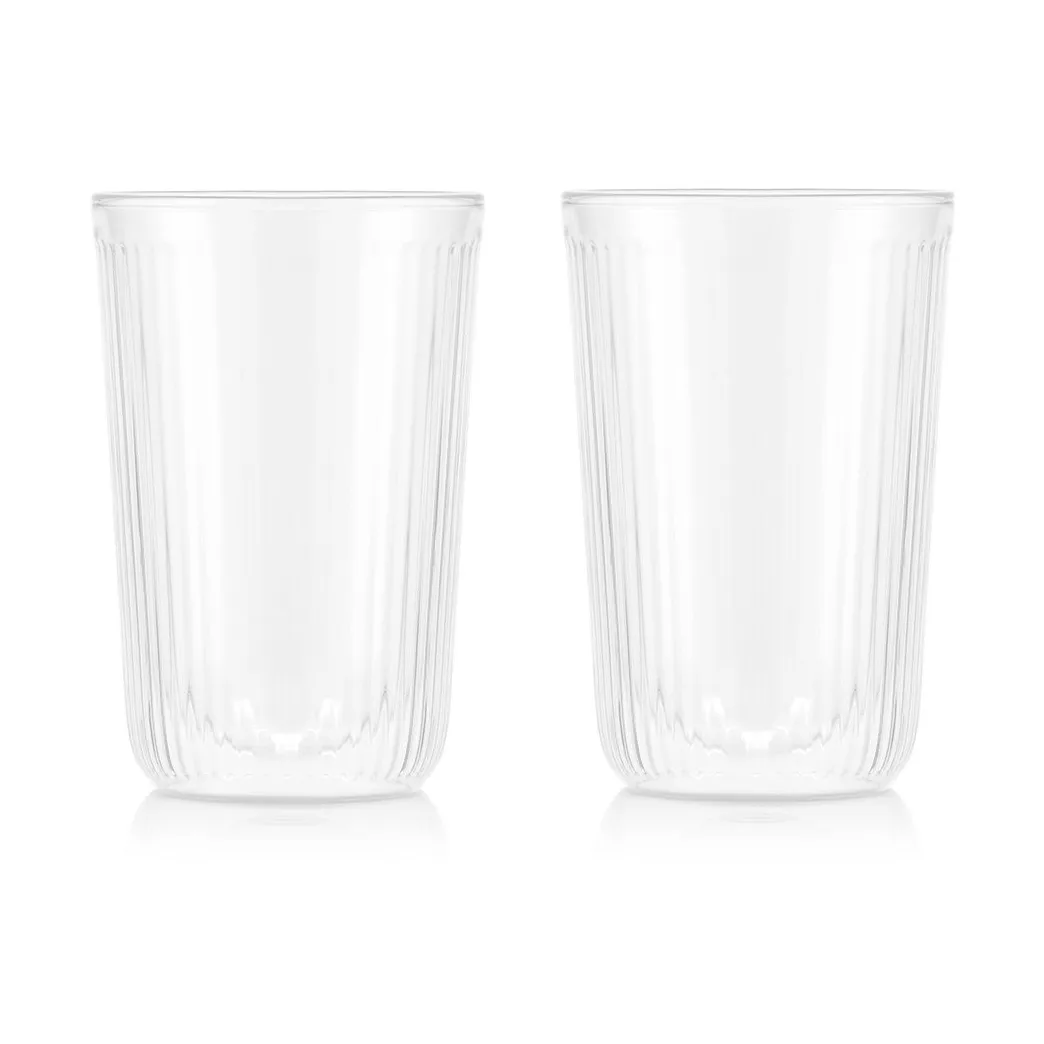 Douro podwójnie ścianka szklanka 250 ml, 2‑pak, Jasne Bodum
