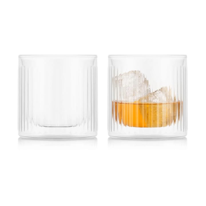 Dwuścienne szklanki do whiskey Douro Bar 30 cl 2-pak - Jasne - Bodum