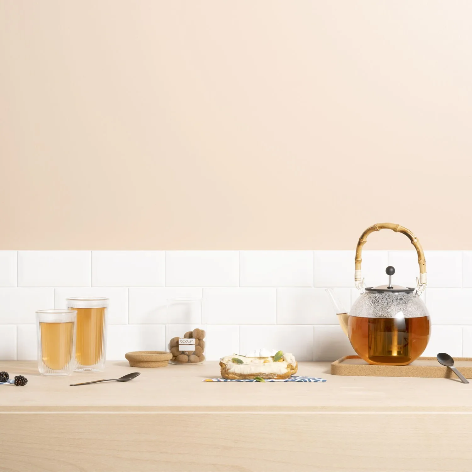 Dwuścienne szklanki Douro 250 ml 2-pak, Jasne Bodum