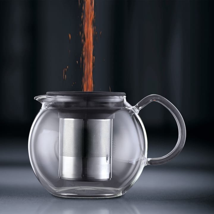 Dzbanek Assam chromowany, 1 l Bodum